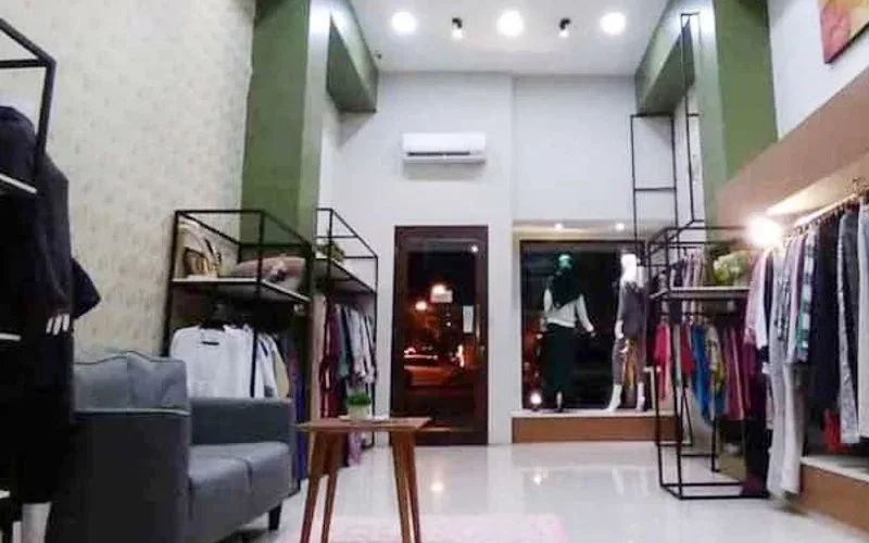Desain Depan Toko Baju
