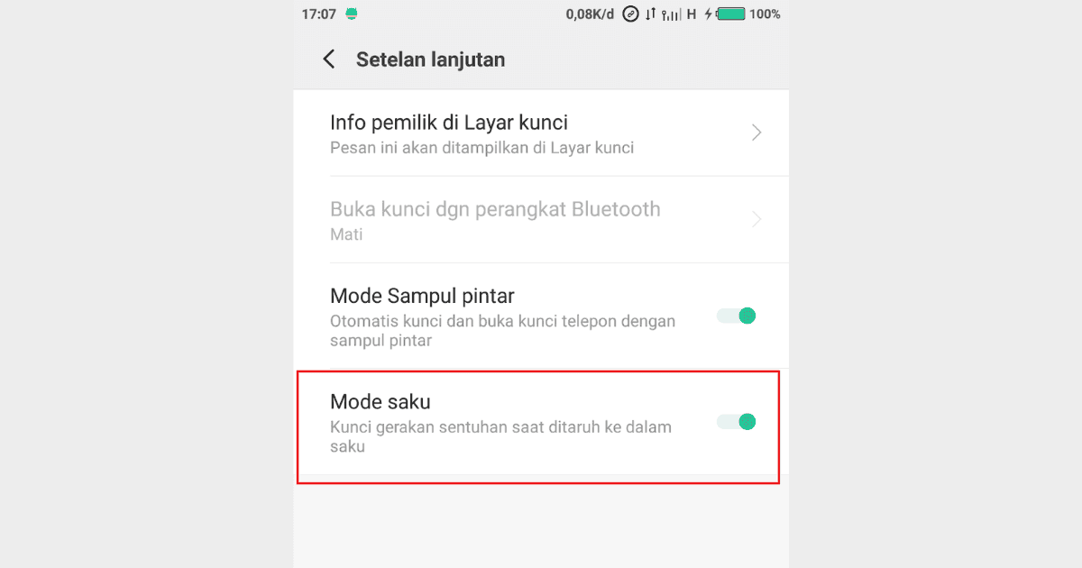 mode saku xiaomi