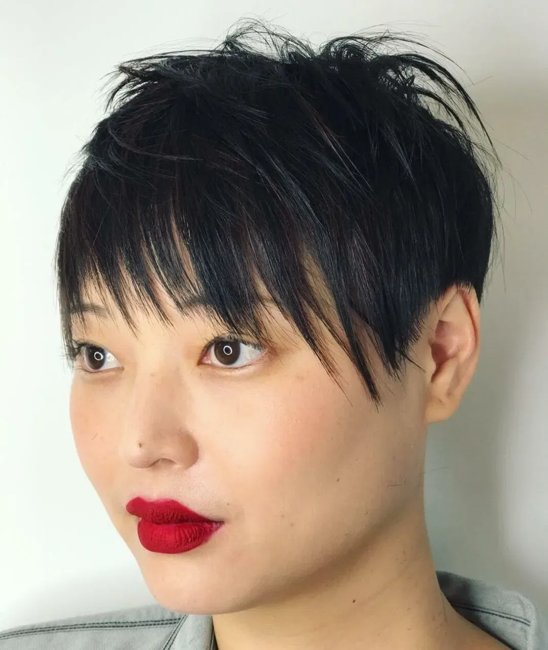 model rambut pendek wanita gemuk