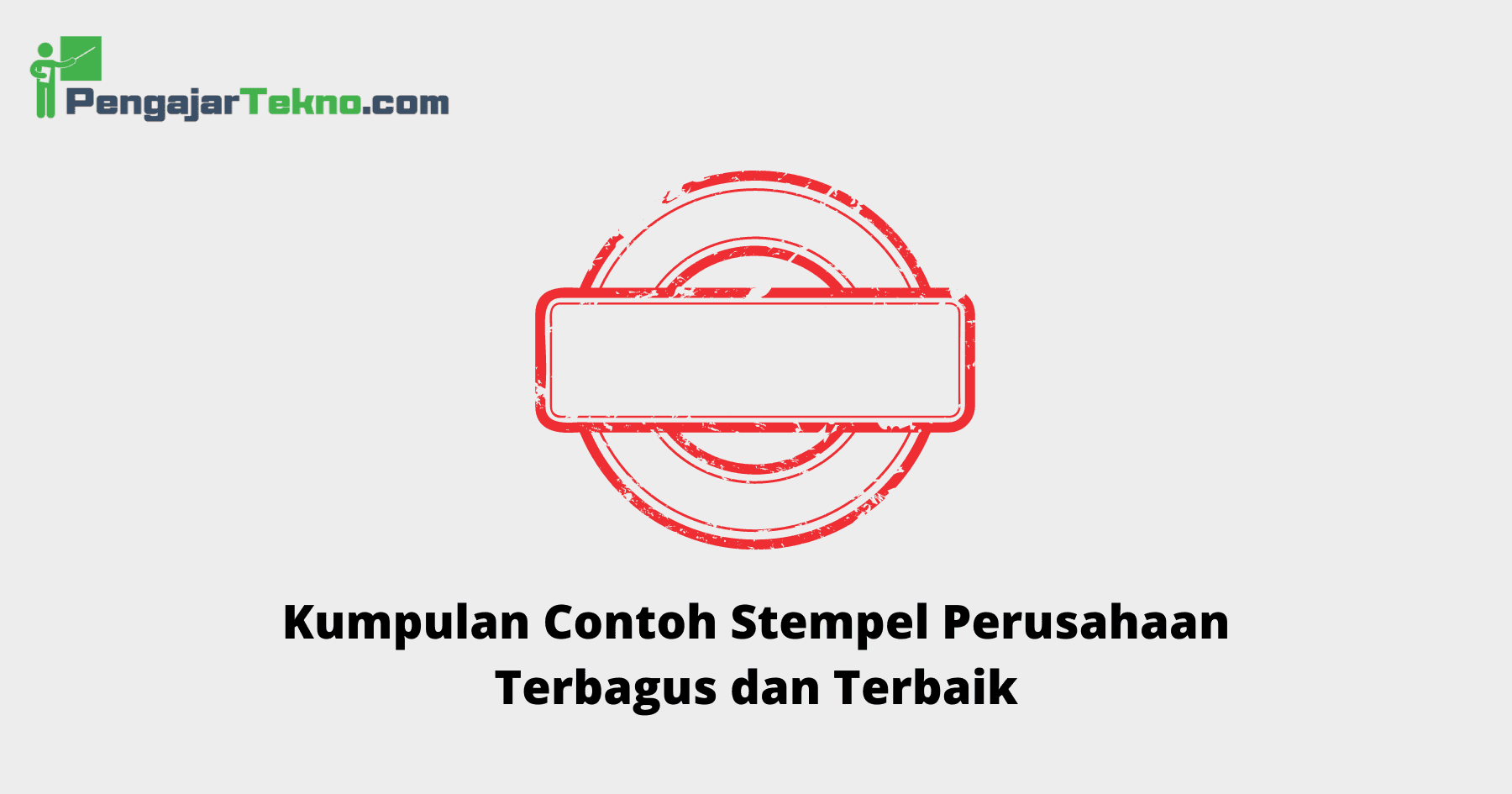 Contoh Stempel Perusahaan