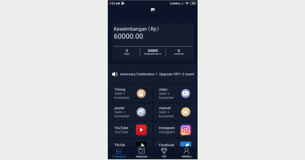 Happy Earn VIP, Benarkah Bisa Menghasilkan Uang? 1 Happy Earn