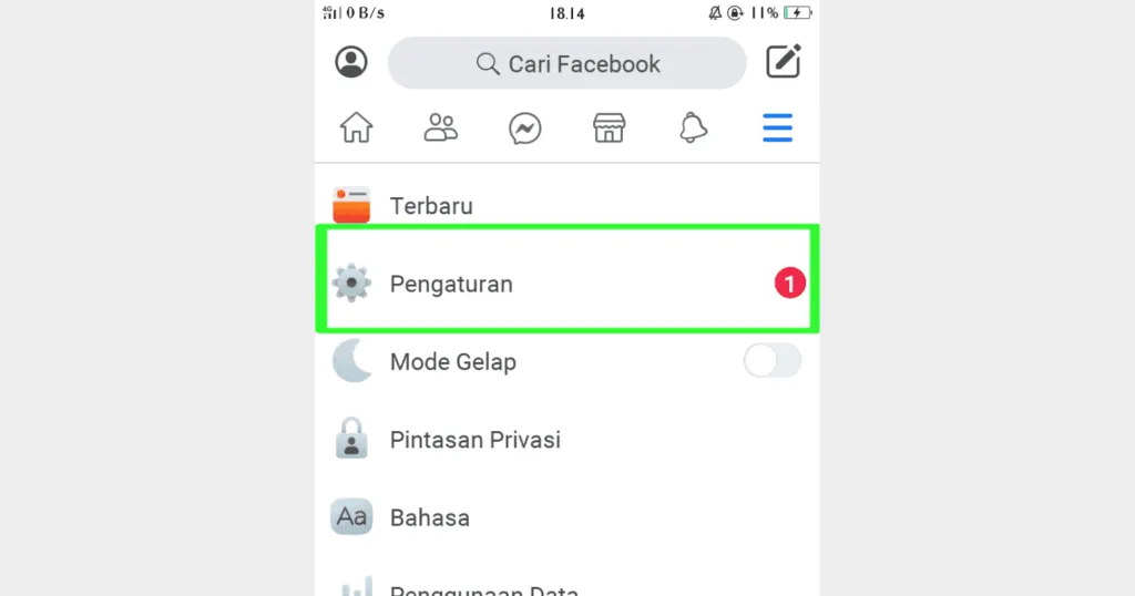 Cara Membuat Pengikut di FB Lite (Menampilkan Pengikut) Facebook Lite 1 cara membuat pengikut di fb lite