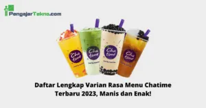 Menu Chatime