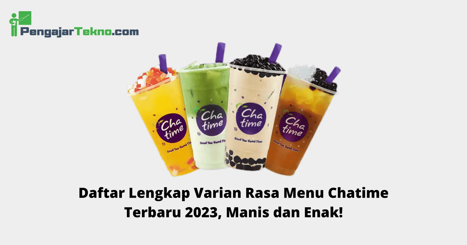 Menu Chatime