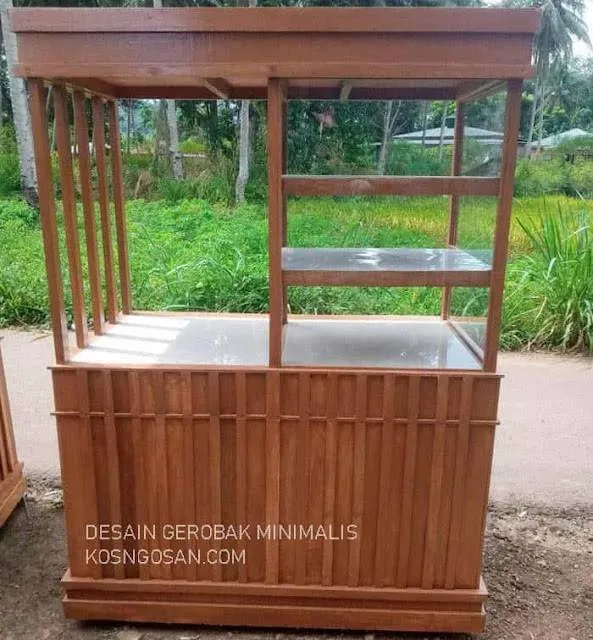 Kumpulan Inspirasi Desain Gerobak Kayu Unik dan Minimalis Bagus 8 desain gerobak kayu unik