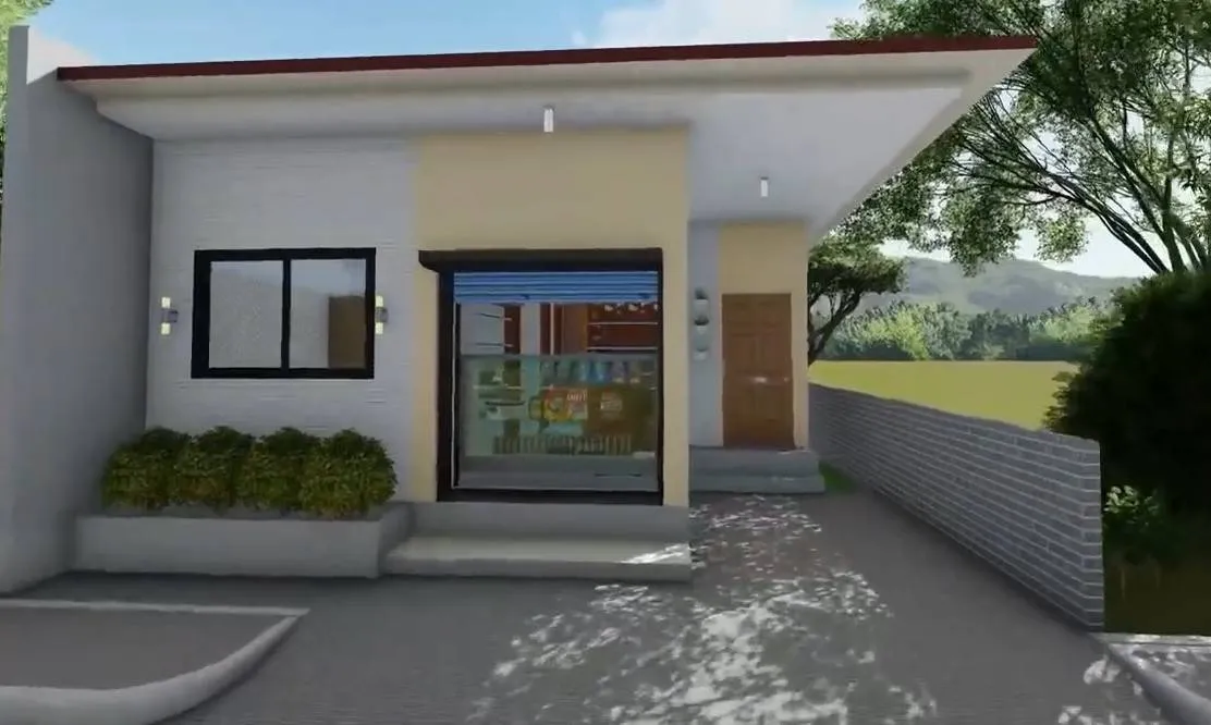 Contoh Desain Toko Kecil Depan Rumah Minimalis dan Menarik 2 desain toko kecil depan rumah