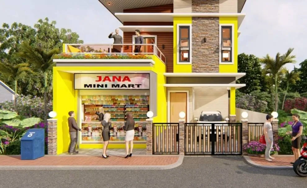 Contoh Desain Toko Kecil Depan Rumah Minimalis dan Menarik 4 desain toko kecil depan rumah