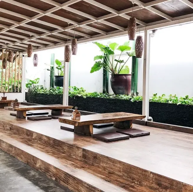 Kumpulan Desain Warung Makan Pinggir Jalan Bagus dan Sederhana 4 desain warung makan pinggir jalan